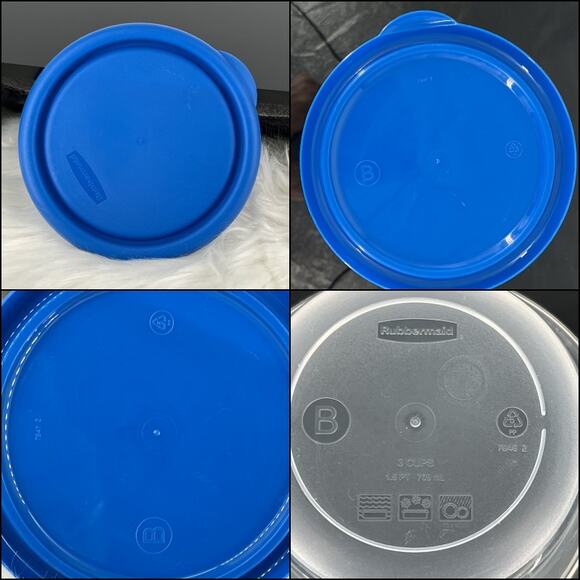 Rubbermaid Betty Crocker Bundle 3-5 Cup Capacity (5 Containers with Lids) - Picture 9 of 15